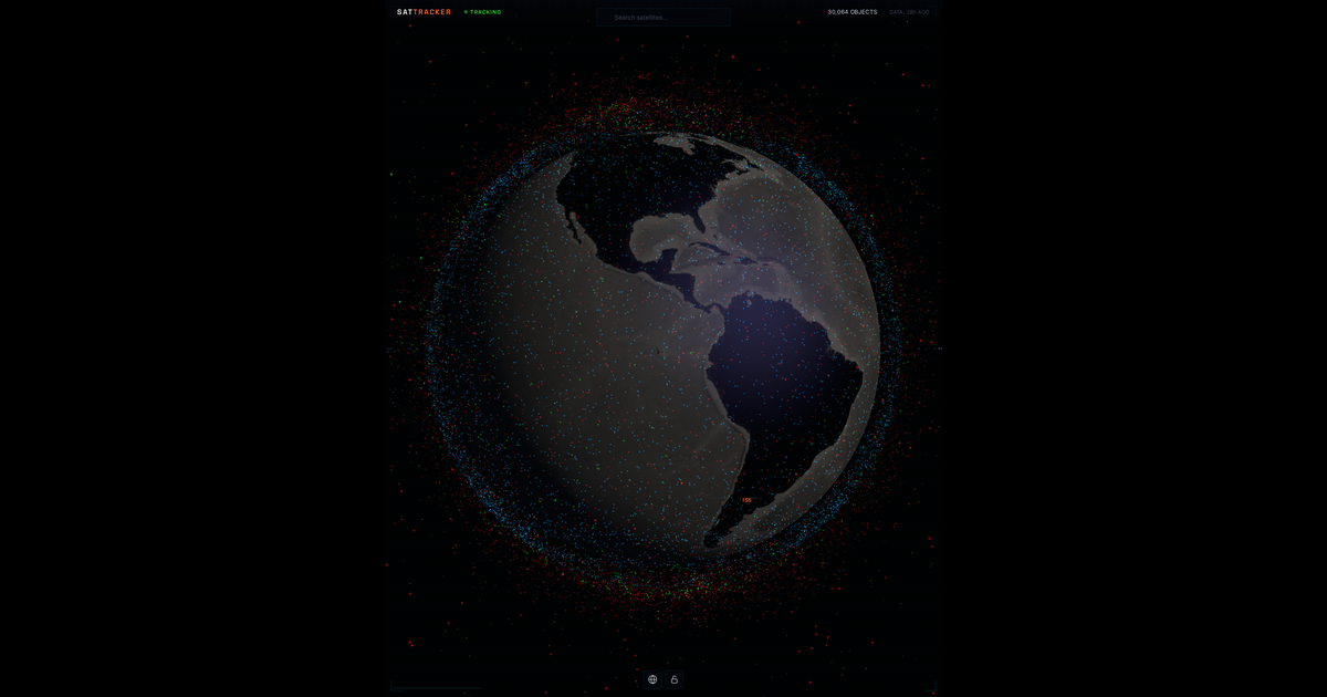 Sattracker SatTracker — Real-Time Satellite Tracker